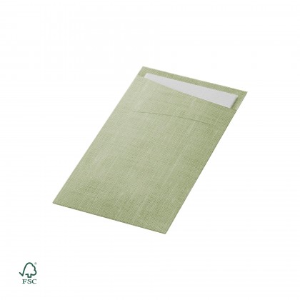 Bolsa Talheres Sacchetto Bio Dunisoft 11,5 x 23 cm Pistacho