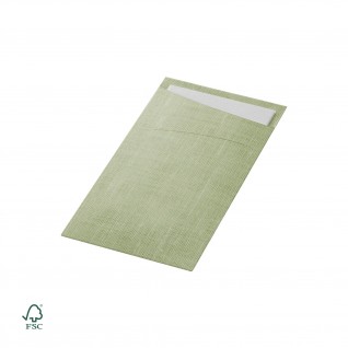 Bolsa Talheres Sacchetto Bio Dunisoft 11,5 x 23 cm Pistacho
