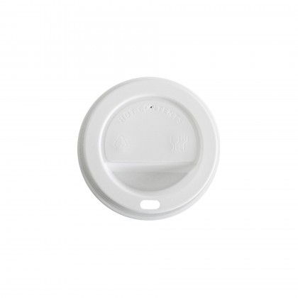 Tampa PET p/ Copo 8oz/240 ml  80 mm