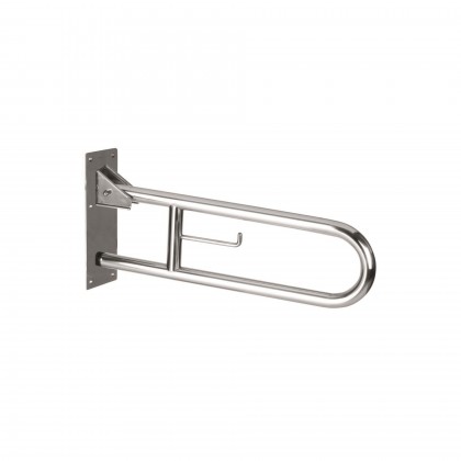 Barra de Apoio Rebatvel Inox Brilhante 738 mm