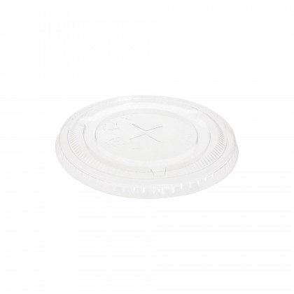 Tampa Plana Cristal c/ Orifcio Transparente rPET