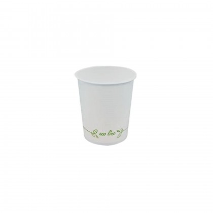 Copos Papel Branco Eco Line 120 ml