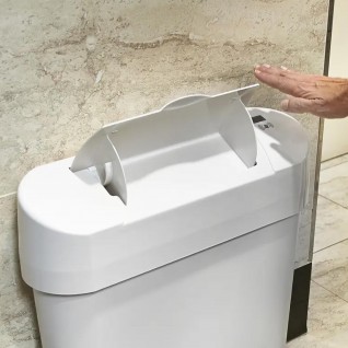 Contentor SaniBin Automtico Branco