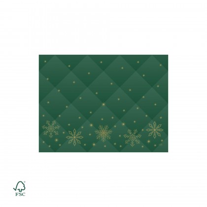 Mantelitos Papel 30 x 40 cm Rhombus Verde