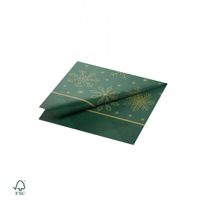 Guardanapo Tissue 33 x 33 cm Rhombus Verde 3 F