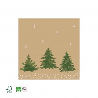 Guardanapos Bio Dunisoft 40 x 40 cm Humble Trees