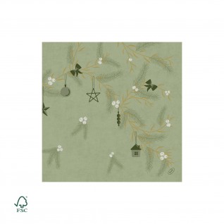 Guardanapos Bio Dunisoft 40 x 40 cm Nol Pistachio