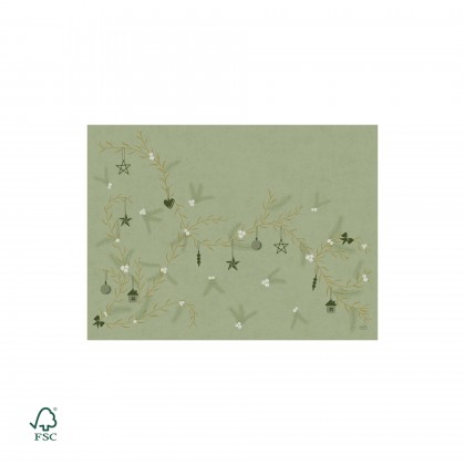 Mantelitos Bio Dunicel 30 x 40 cm Nol Pistachio
