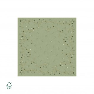 Toalha de Mesa Bio Dunicel 84 x 84 cm Nol Pistachio