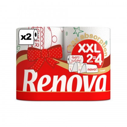 Rolos de Cozinha Max Absorption XXL Natal