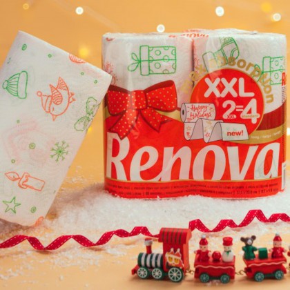 Rolos de Cozinha Max Absorption XXL Natal