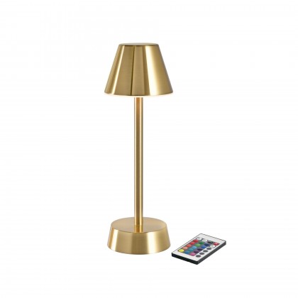 Candeeiro LED s/ Fio Zelda 109 x 330 mm Ouro