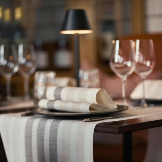 Candeeiro LED s/ Fio Zelda 109 x 330 mm Grafite