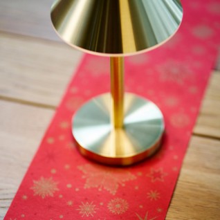 Candeeiro LED s/ Fio Zelda Midi 120 x 210 mm Ouro