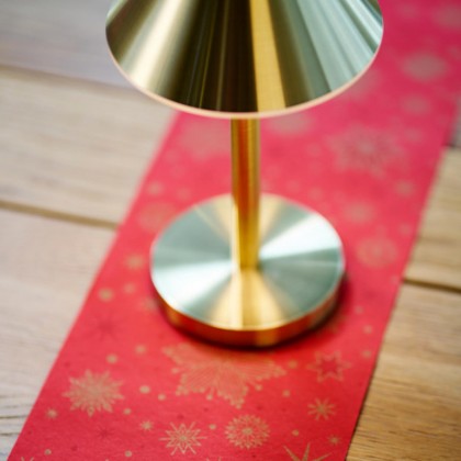 Candeeiro LED s/ Fio Zelda Midi 120 x 210 mm Ouro