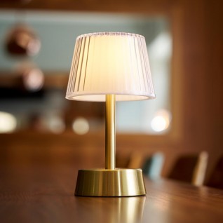 Candeeiro LED s/ Fio Jay 122 x 220 mm Ouro