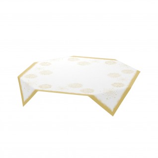Toalha de Mesa Bio Dunicel 84 x 84 cm Sparkly Branco