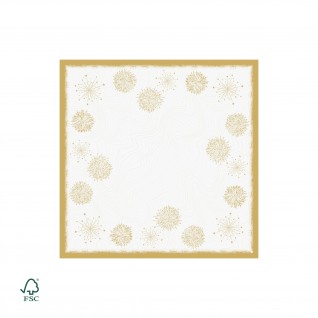 Toalha de Mesa Bio Dunicel 84 x 84 cm Sparkly Branco