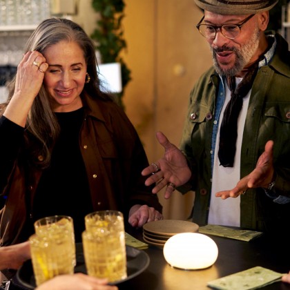 Candeeiro LED s/ Fio Alaea 120 x 180 mm Branco