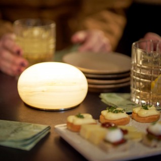 Candeeiro LED s/ Fio Alaea 120 x 180 mm Branco