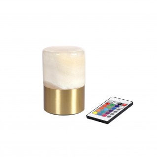 Candeeiro LED s/ Fio Fleur 82 x 123 mm Branco