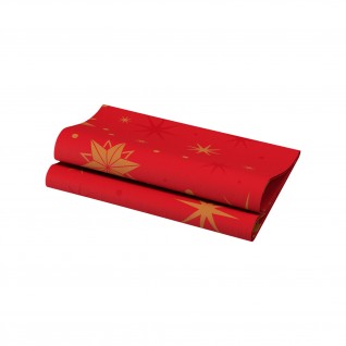 Guardanapos Dunilin 40 x 40 cm Stargazing Red