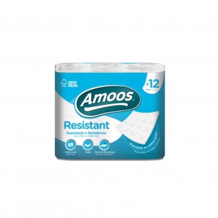 Papel Higinico Amoos Resistant 2 F