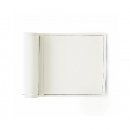 Guardanapos Cocktail 20 x 20 cm 100% Algod�o Cru