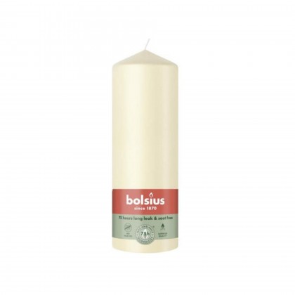 Vela Pilar Cil�ndrica 200 x 68 mm Creme