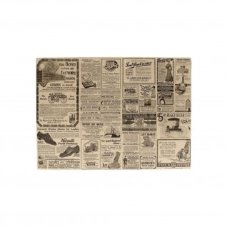 Toalhetes de Mesa Reciclados Times 48g/m2 31 x 43 cm Natural