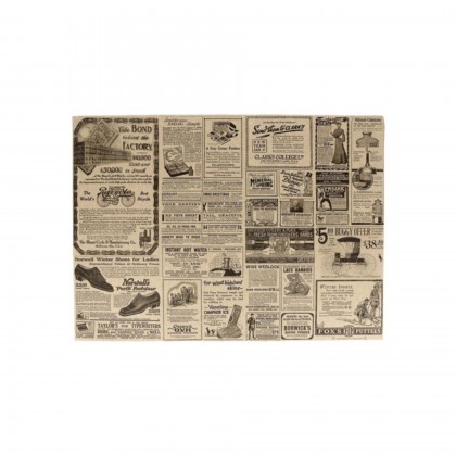 Toalhetes de Mesa Reciclados Times 48g/m2 31 x 43 cm Natural