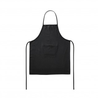 Avental de Servi�o c/ Bolso 75 x 90 cm 100% Algod�o Preto