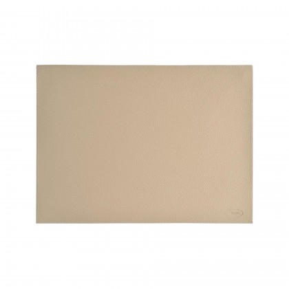 Mantelitos Couro Sint�tico 30 x 45 cm Areia