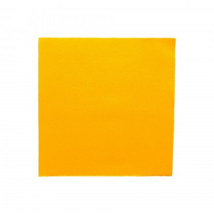 Guardanapos Ecolabel Double Point 39 x 39 cm Amarelo Sol
