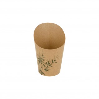 Copos para Batatas Fritas Abertos Feel Green 270 ml