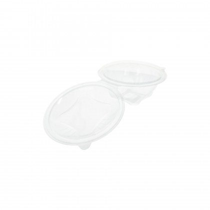Saladeira c/ Tampa Articulada 750 ml � 14,8 x 9,7 cm rPET