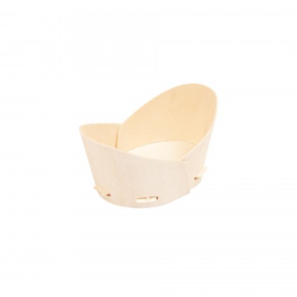 Recipientes p/ Aperitivos Wood 10,3 x 6 x 5,3 cm Madeira