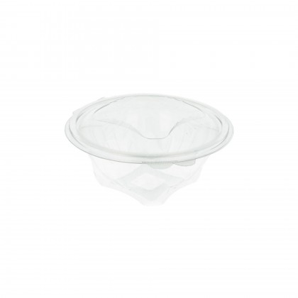 Saladeira c/ Tampa Articulada 750 ml � 14,8 x 9,7 cm rPET