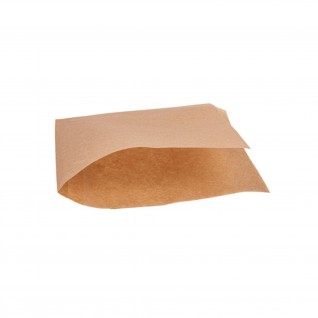 Papel Anti-Gordura Aberto 2 Lados Natural 13 x 14 cm