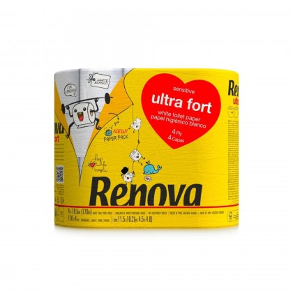 Papel Higi�nico Ultra Fort 4F