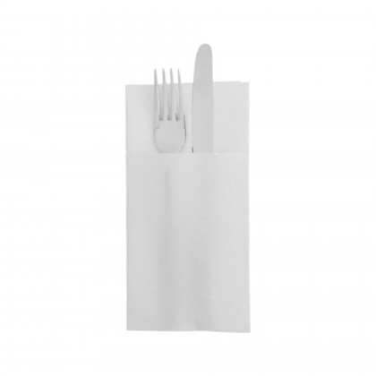 Guardanapos Canguru Ecolabel Double Point 39 x 40 cm Branco