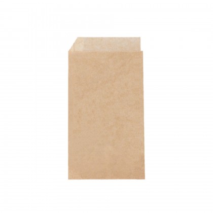 Papel Anti-Gordura Aberto 2 Lados 13 x 22 cm Kraft