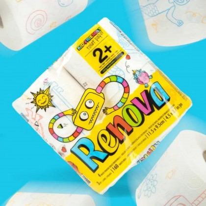 Papel Higi�nico Renova Kids 3F