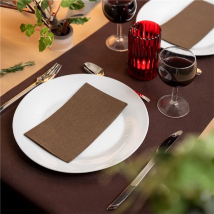 T�te � T�te pr�. 120 cm (40 servi�os) Spunbond Chocolate